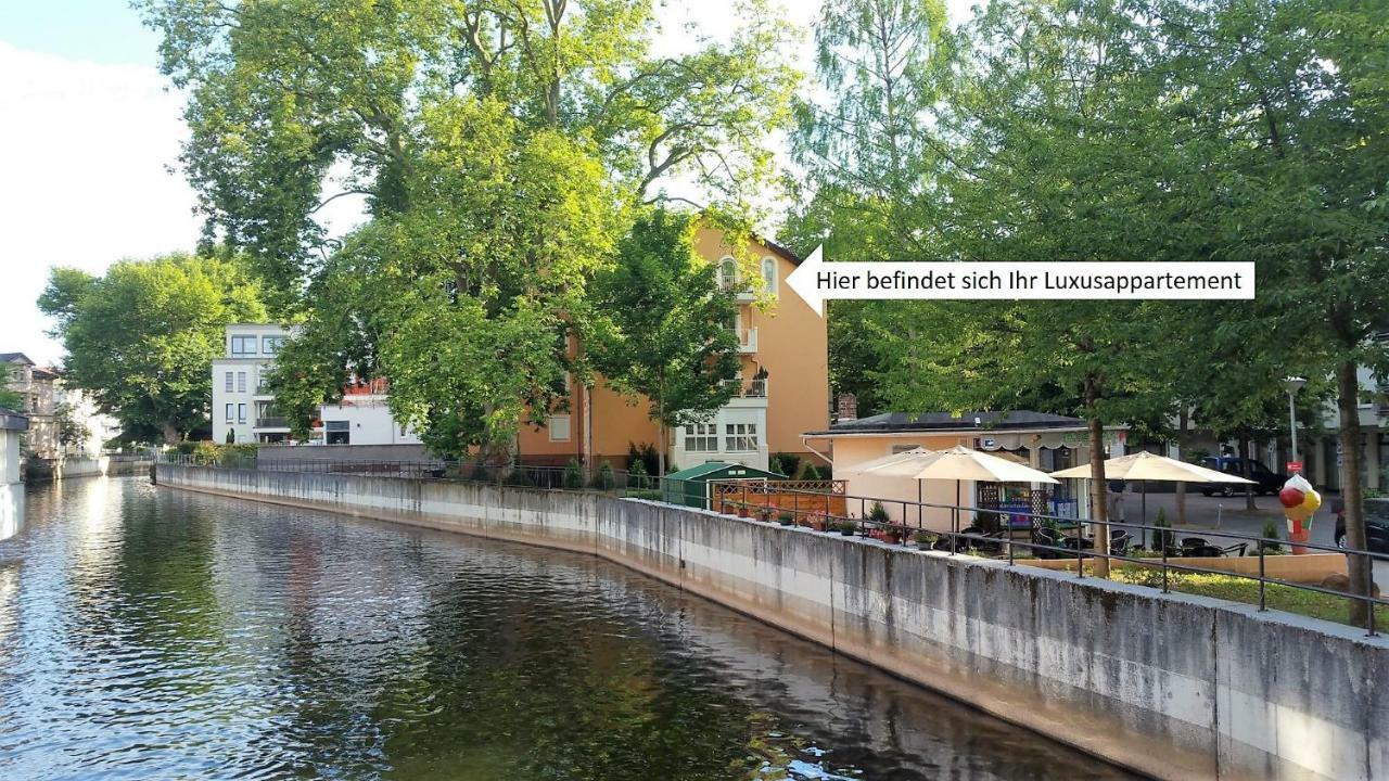 Luxus-Appartement Im Herzen Der Stadt 바트크로이즈나흐 외부 사진